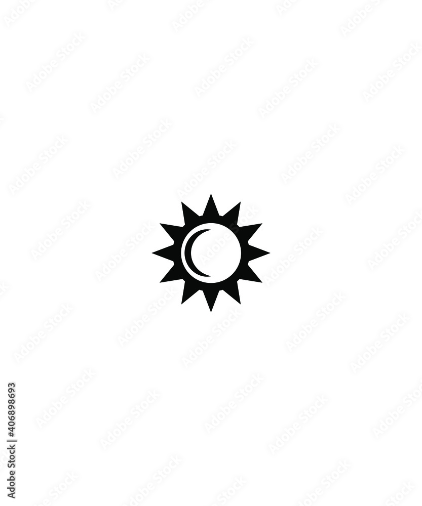 sun icon,vector best flat icon.