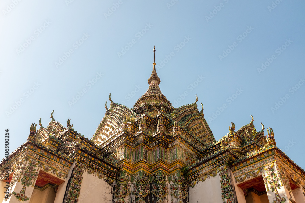 temple city thailand temple roof