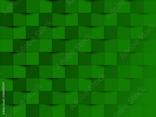 green background