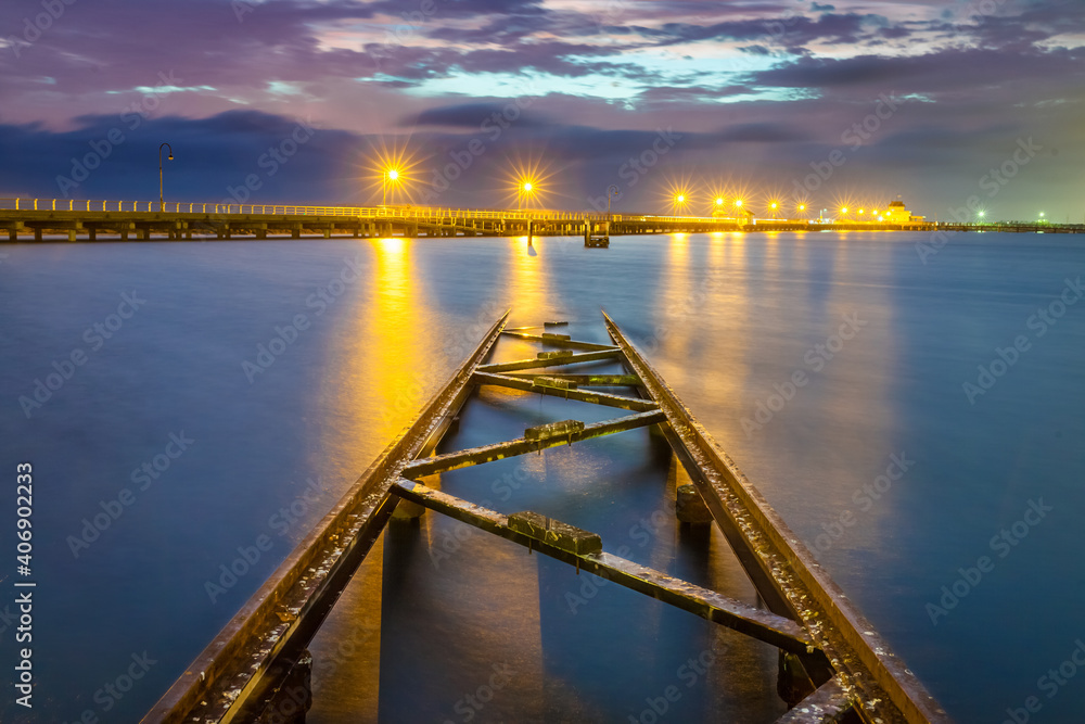 Fototapeta premium bridge at night