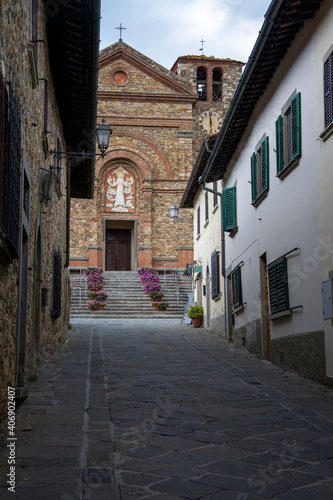Fototapeta Naklejka Na Ścianę i Meble -  Panzano in Chianti, Toskana, Italien