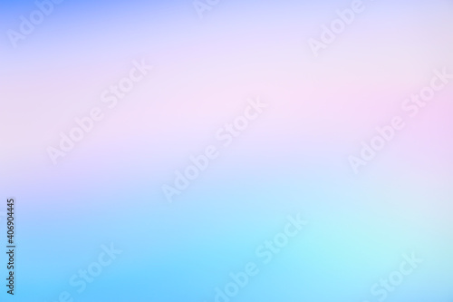 Pastel tone purple pink blue gradient defocused abstract photo smooth lines pantone color background photo