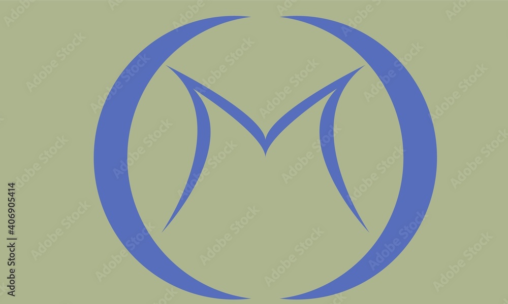 M Logo Design - M Logo with Circle M Logo Design - M Logo with Circle
