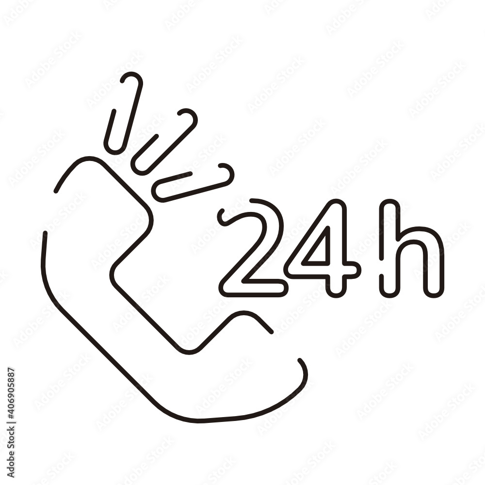 Online shopping vector line icon - app and mobile web responsive Online shopping vector line icon - app and mobile web responsive