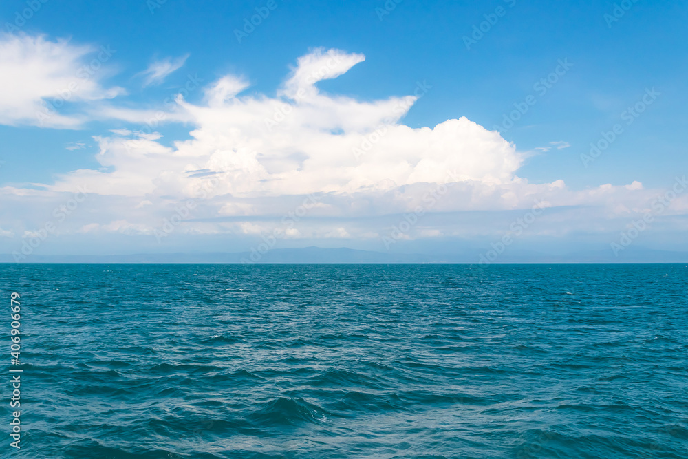 Obraz premium Horizon of the sea in Thailand.