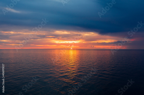 sunset over the sea © Armands