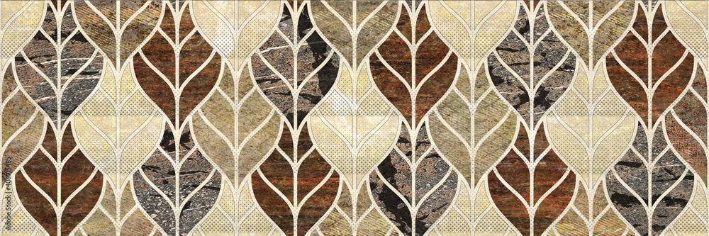 custom made wallpaper toronto digitalWall Decor for interior home decoration, Ceramic Tile Design. it can be used for ceramic tile, wallpaper, linoleum, backdrop, coverpage, poster, textile, web page background - Illustration