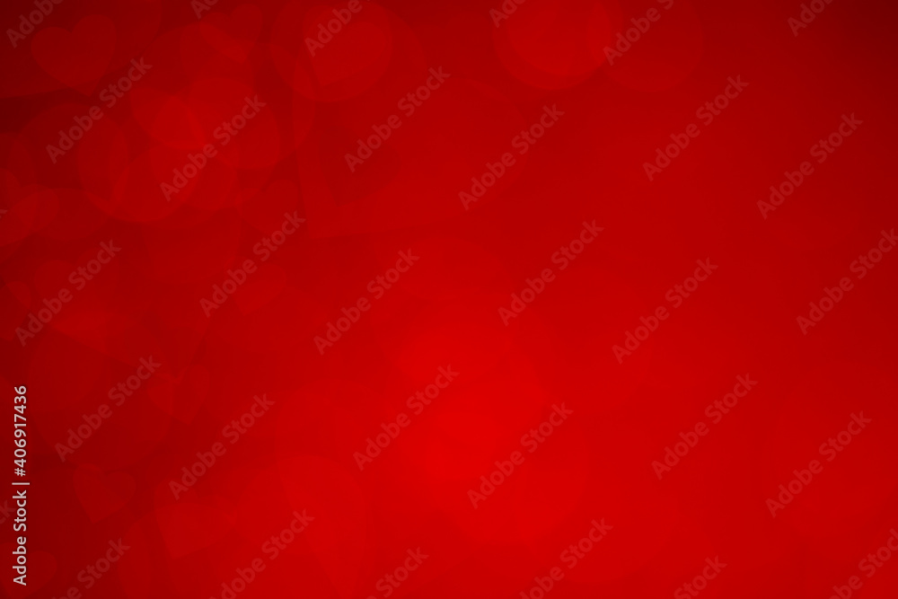 background with bokeh and hearts background with bokeh and hearts