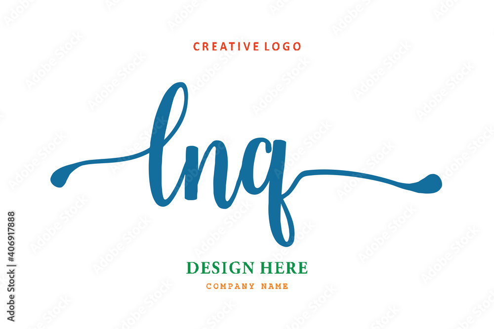 LNQ lettering logo is simple, easy to understand and authoritative LNQ lettering logo is simple, easy to understand and authoritative