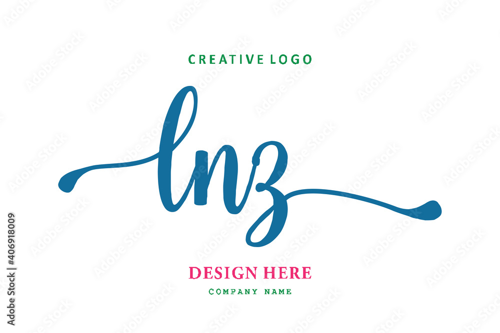 LNZ lettering logo is simple, easy to understand and authoritative LNZ lettering logo is simple, easy to understand and authoritative