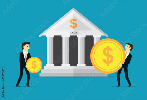 Different income in bank deposits