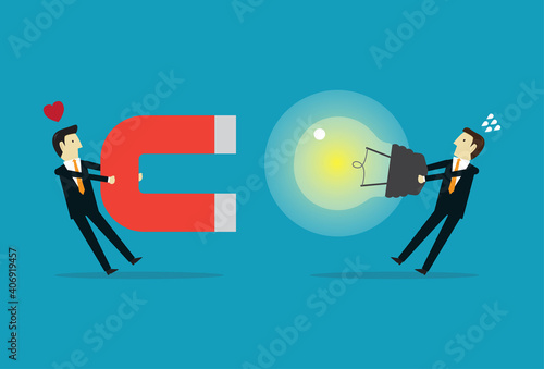 Businessman steal someone else's idea