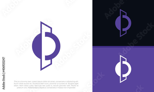 Abstract Portal Vector Design Templete.