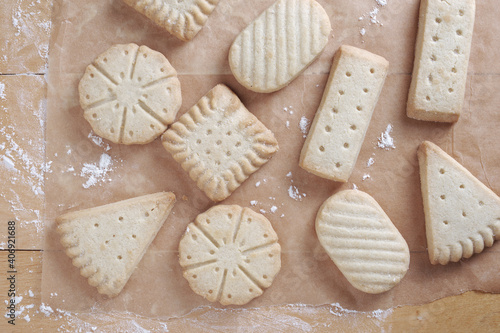 Canvas-taulu Various shortbread biscuits