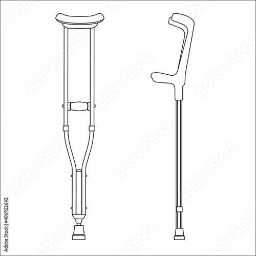 Medical walking stick