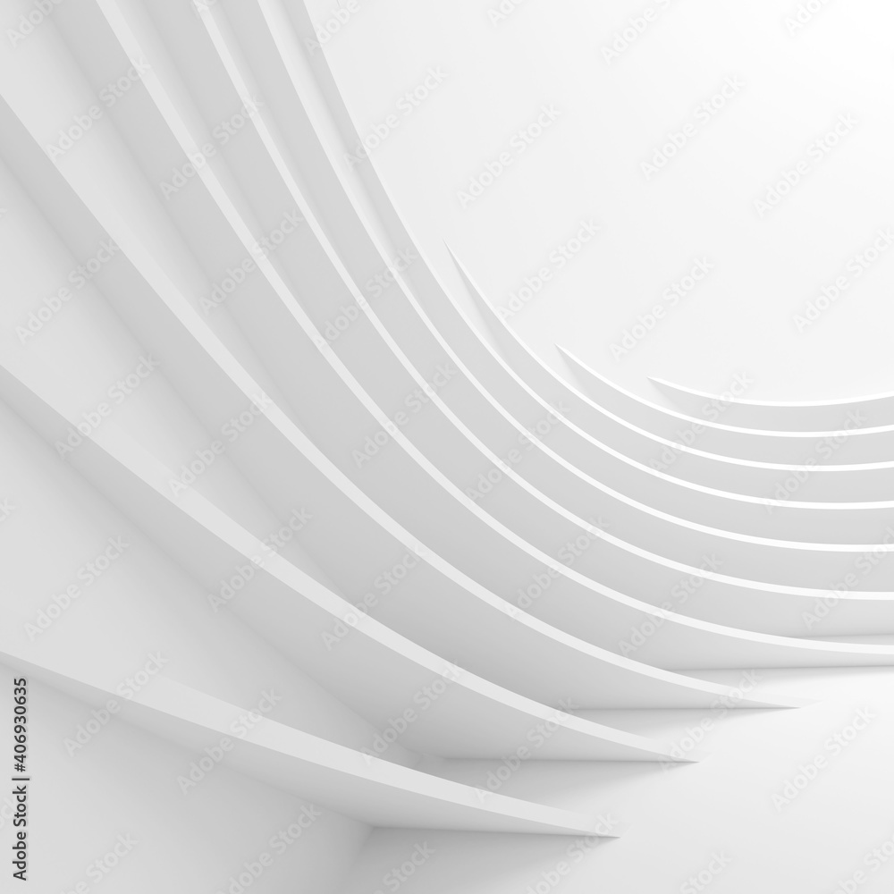Abstract Architecture Background. White Minimal Texture Abstract Architecture Background. White Minimal Texture