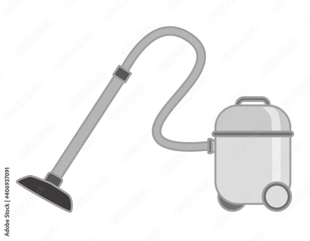 Fototapeta premium 掃除機のベクターイラスト 家電
