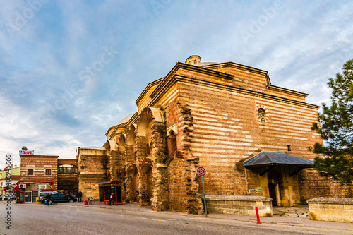 Sokullu Hammam view at in Edirne City of Turkey. photo