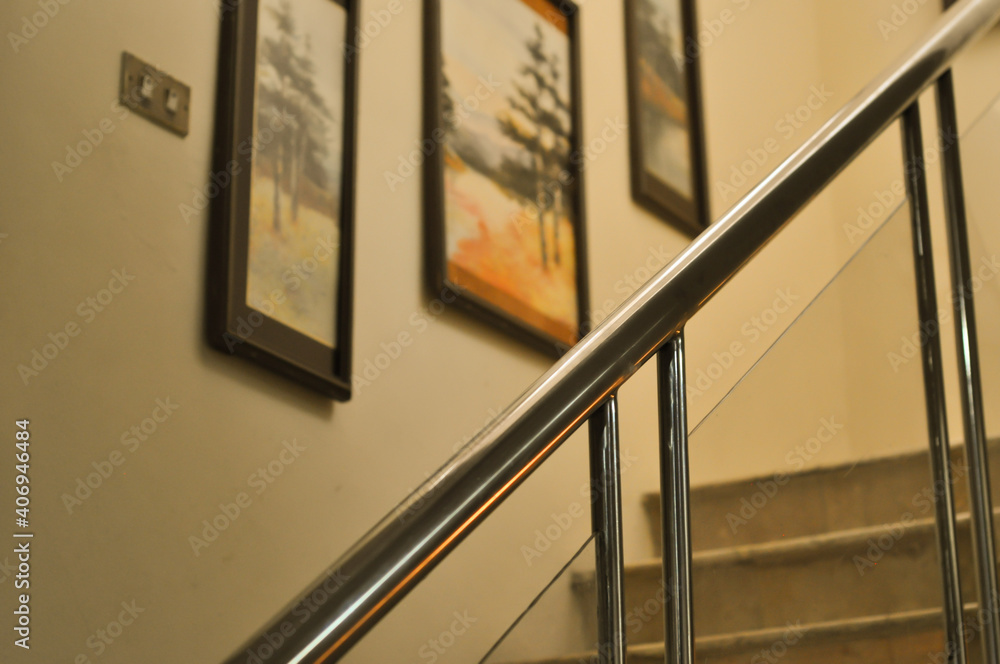 Obraz premium staircase in the building