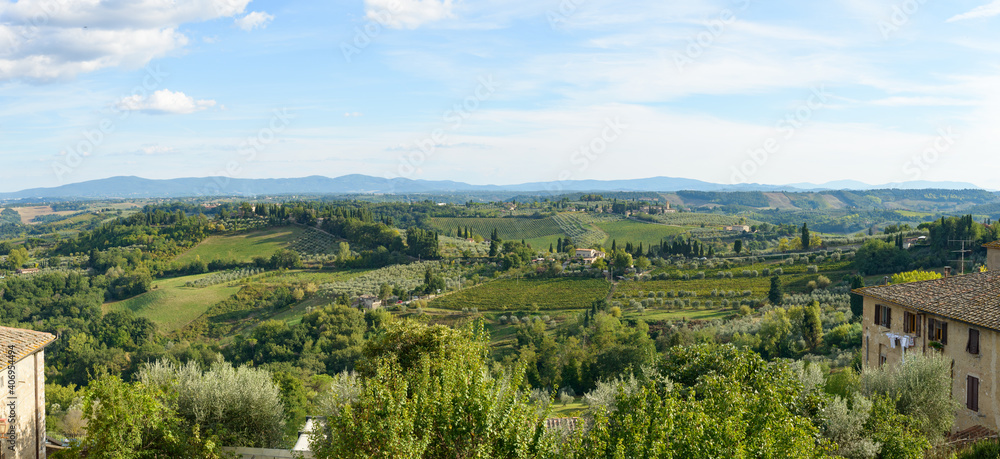 San Gimignano landscape