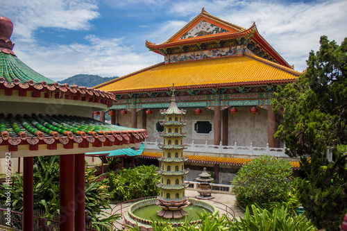 The Southeast Asia Largest Buddhist Temple - Kek Lok Si, situated on Penang island in Malaysia