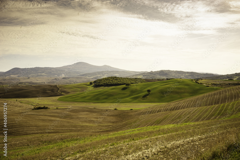 Naklejka premium Italian landscape