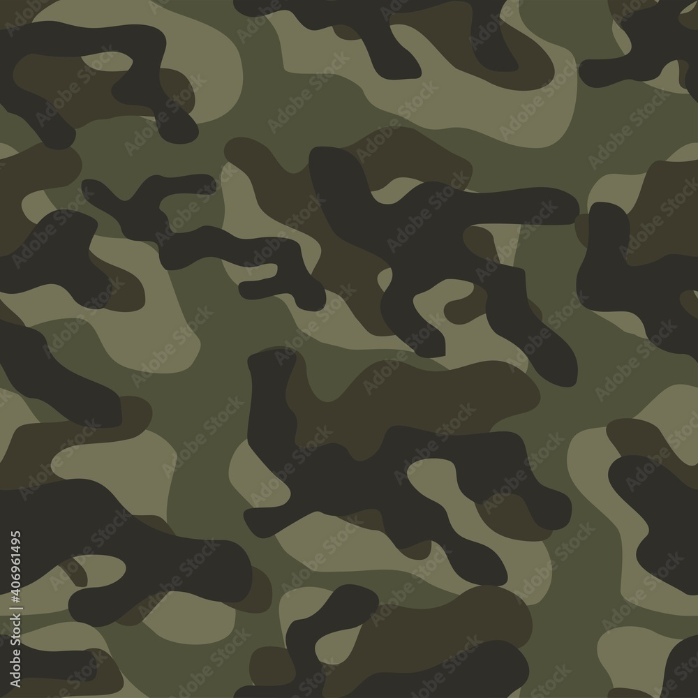 Fototapeta premium seamless camouflage pattern