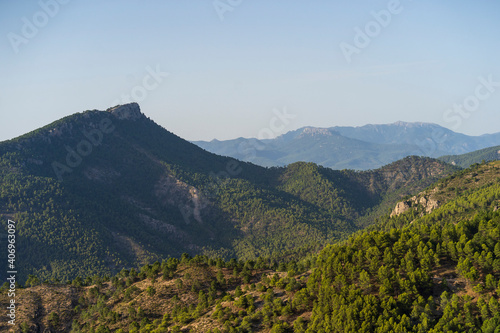 Mountains landscape in the natural park of "Cazorla, Segura y Las Villas" in the province of Jaen - Spain