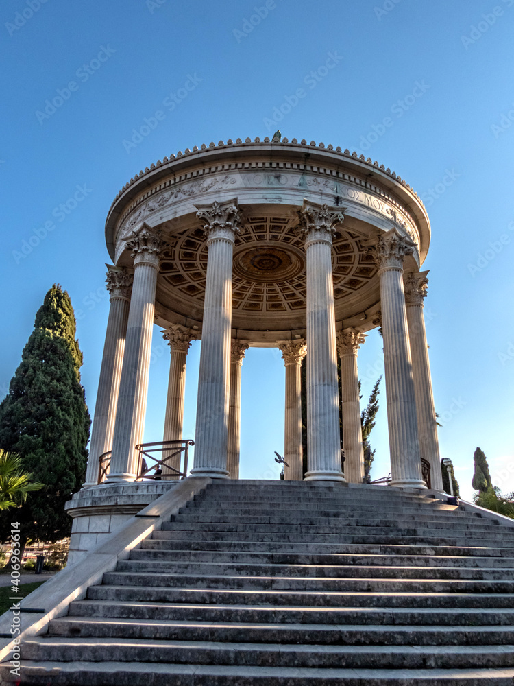 Temple de Diane au parc de Chambrun à Nice