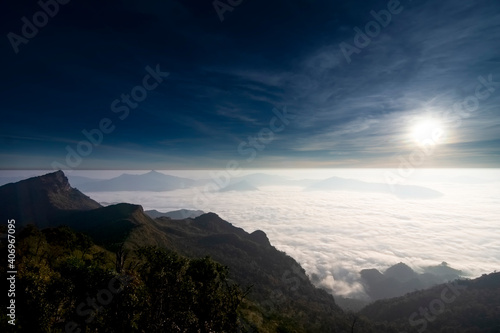 A strange phenomenon Above the sky on a hilltop in Thailand © K.Pornsatid