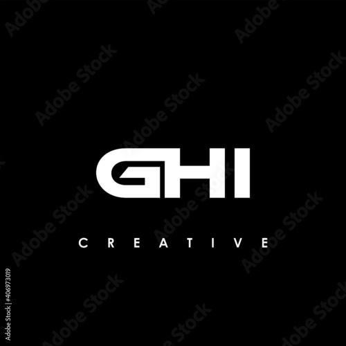 GHI Letter Initial Logo Design Template Vector Illustration	
