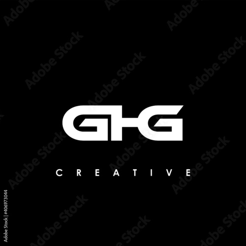 GHG Letter Initial Logo Design Template Vector Illustration 