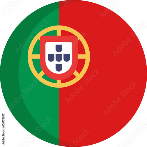 National Flag Icon. Vector. Illustration.