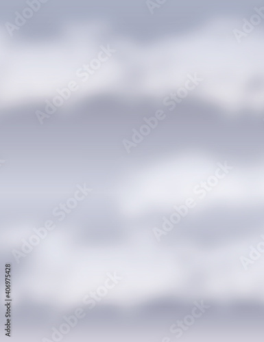 grey cloudy sky background rainy weather vector illustration EPS10