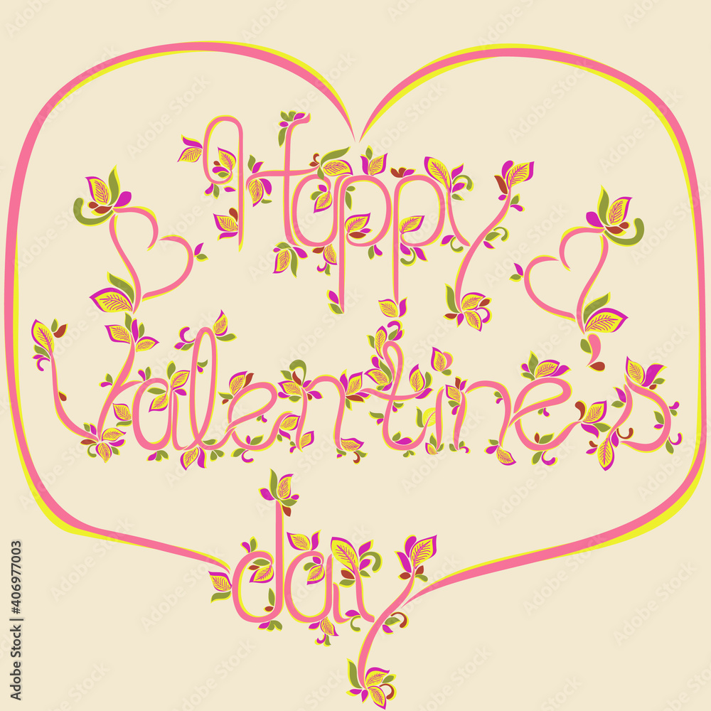Happy Valentines day illustration of an background with hearts and ornate floral elements. Great for gift wrap, cards, scrap booking, letters, wallpaper, tile, product design projects. Vector Happy Valentines day illustration of an background with hearts and ornate floral elements. Great for gift wrap, cards, scrap booking, letters, wallpaper, tile, product design projects. Vector