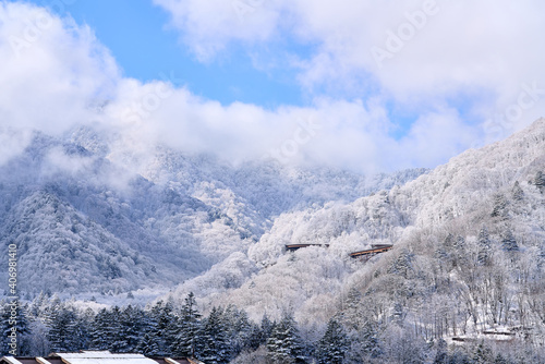 winter mountain landscape