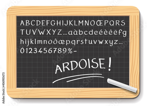 KIT POUR ÉCRITURE SUR ARDOISE