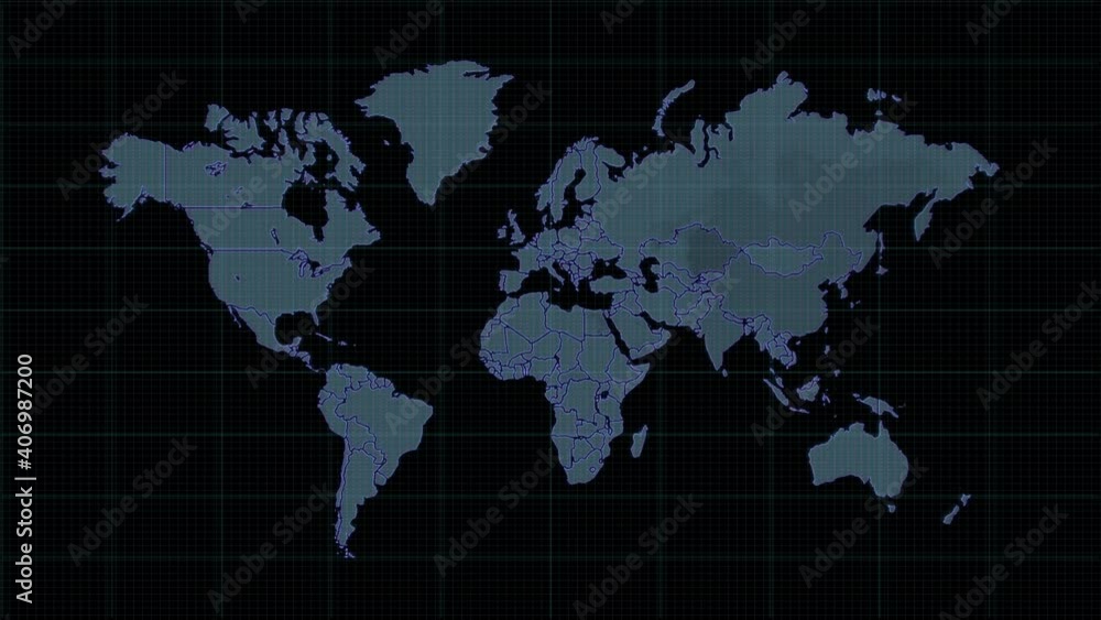 world map corona virus pandemic animation world map corona virus pandemic animation