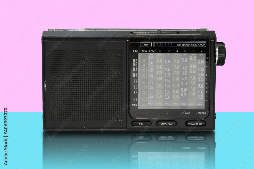 Fototapeta premium Old radio