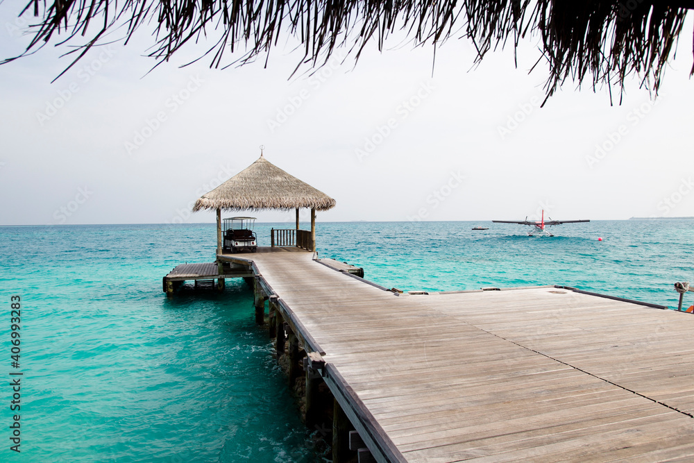 The scenery of Maldives