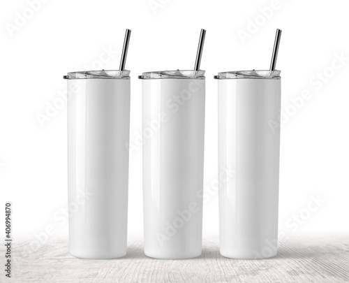 Blank Stainless Steel three Tumbler photo