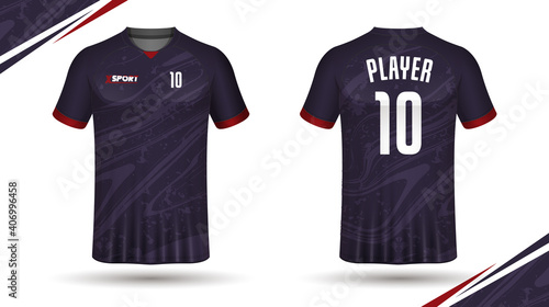 Soccer jersey template sport t shirt design