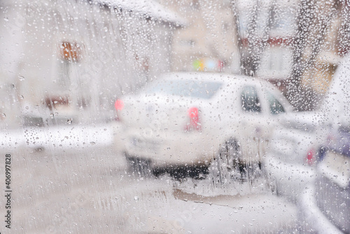 Canvastavla freezing weather