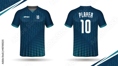 Soccer jersey template sport t shirt design