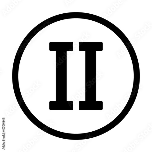 Roman numeral two.