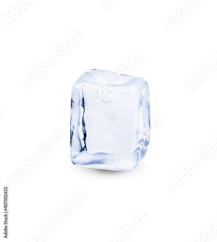 ice isolated on white background