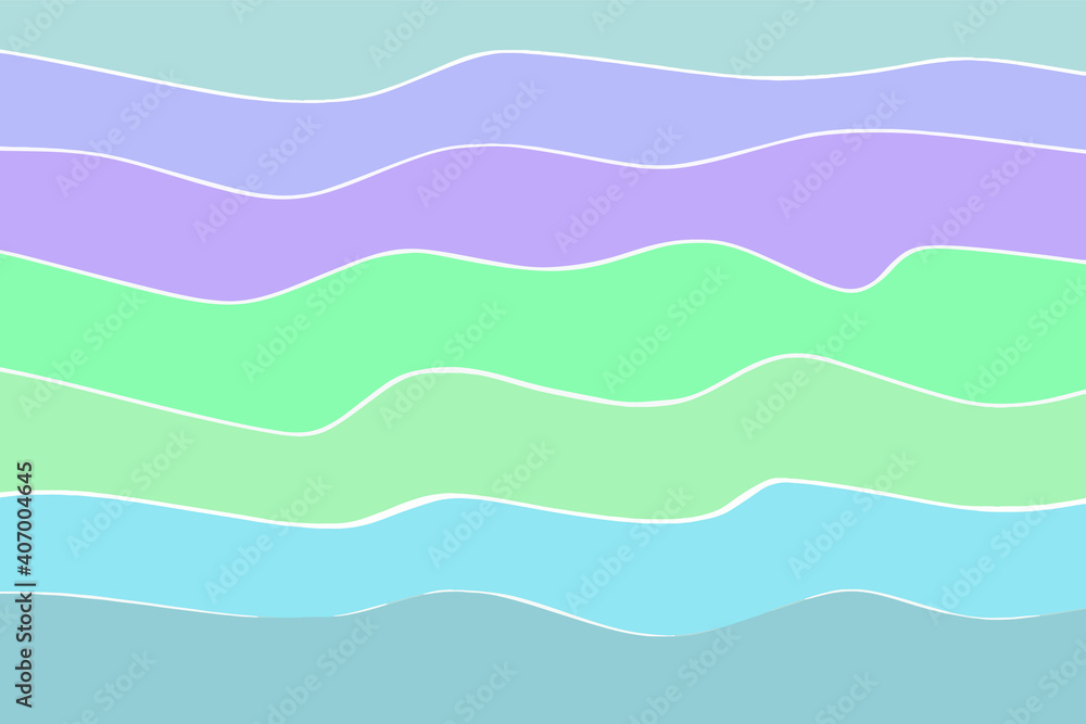 abstract background with waves, vector drawing, blue green colors, wavy lines abstract background with waves, vector drawing, blue green colors, wavy lines