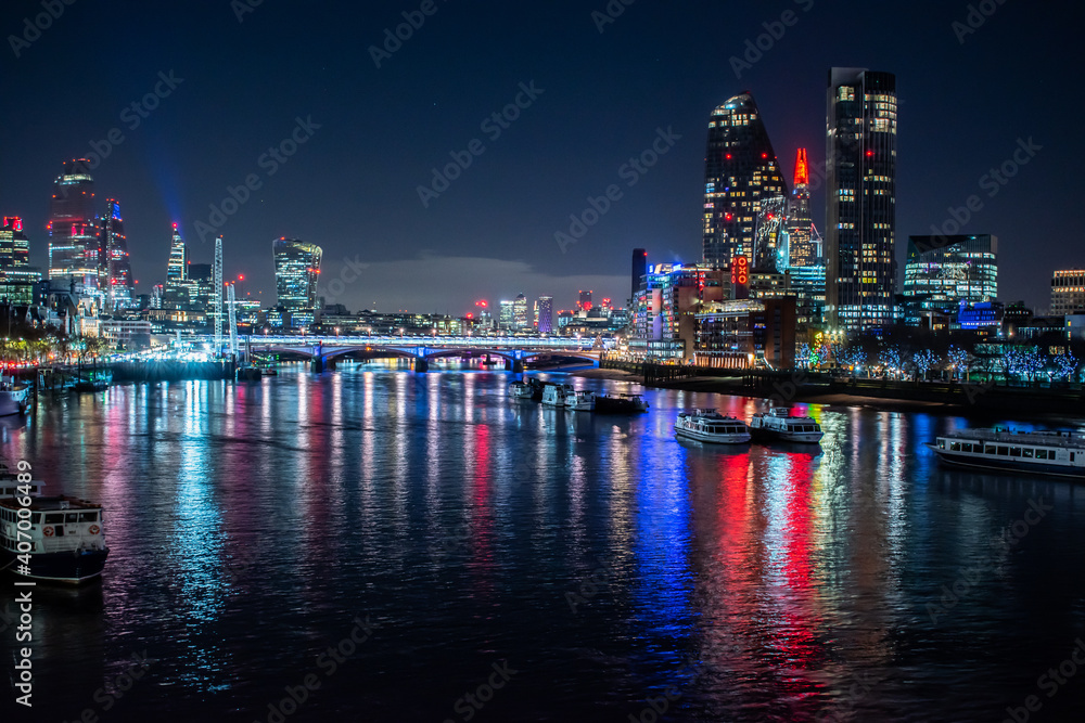 Fototapeta premium country at night