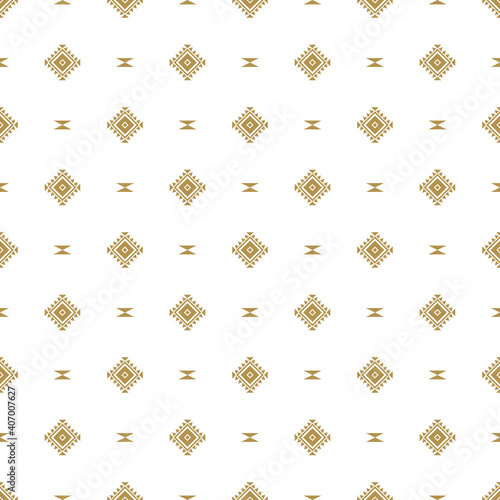 Seamless aztec pattern. ethic decorative illustration with geometric ornaments.