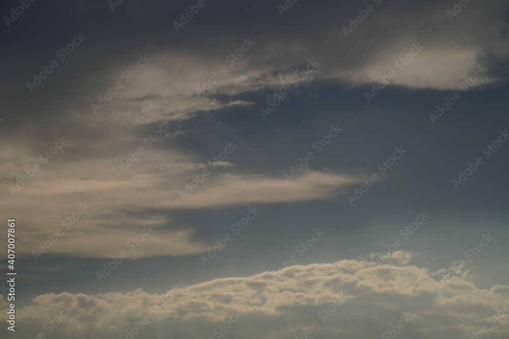 Obraz premium 夕方の空